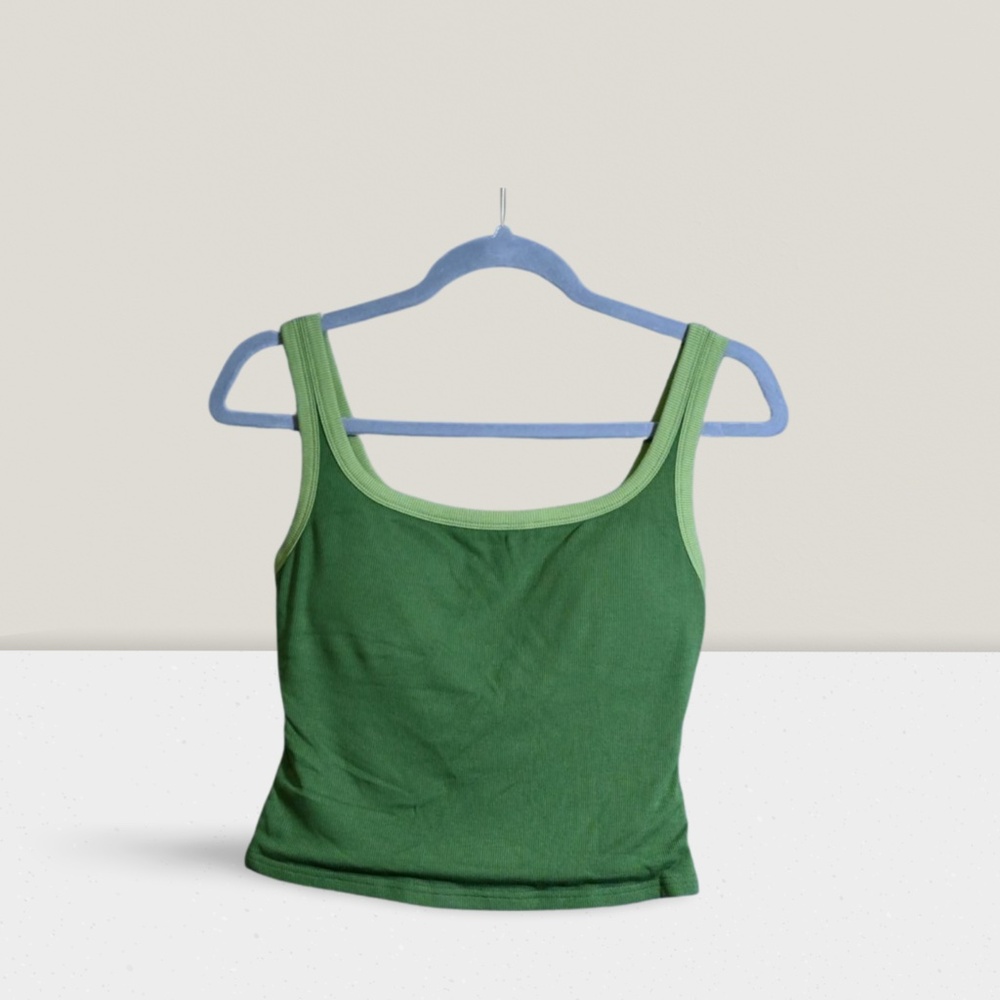 Cropped Green OGL Top – Trendy & Casual